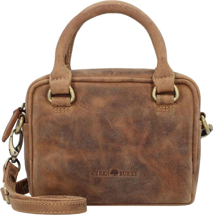 Produktbild Greenburry Vintage Mini Bag Handtasche Leder 18 cm