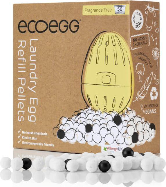 Actual product image Ecoegg Waschei Refill Fragrance Free (50 Washing cycles, Pearls)