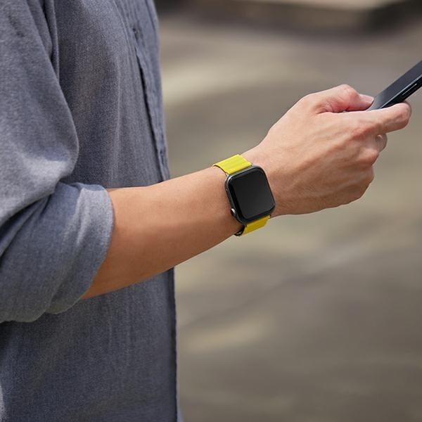 Immagine prodotto Uniq pasek Revix Apple Watch Series 1/2/3/4/5/6/7/8/SE/SE2 38/40/41mm. Rotore magnetico reversibile (Acciaio inossidabile, Silicone)