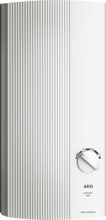 Produktbild AEG Haustechnik DDLE Basis 27 kW Elektronischer Durchlauferhitzer, Temperaturwahl durch Anwendungssymbole