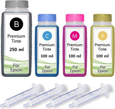 Image du produit Druckfuxx 550ml NACHFÜLL TINTE für EPSON Stylus SX125 SX130 SX230W SX235W SX420W