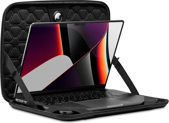 Productafbeelding Spigen Etui Rugged Armor Pouch Pro Laptop 13-14 Cali Zwart (14", Appel)