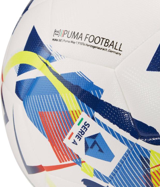 Produktbild Puma Piłka nożna Orbita Serie A Hybrid biało-niebiesko-czerwona 84299 01 5