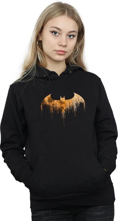 Immagine prodotto Batman Arkham Knight Halloween Moon Logo Fill Felpa con Cappuccio Donna (XL)