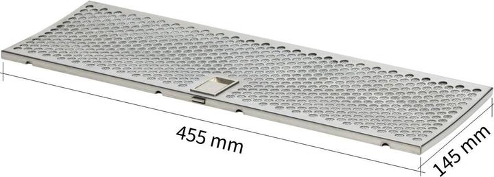 Produktbild V-Zug Fettfilter H41802 Alu DF-SLG 5/6/8/9 455x145x8 - Dampfabzug
