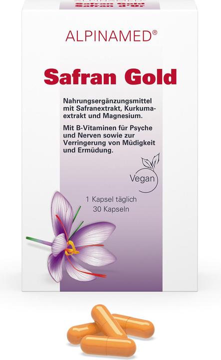 Alpinamed Safran (30 Stück, Kapseln, 100 g)