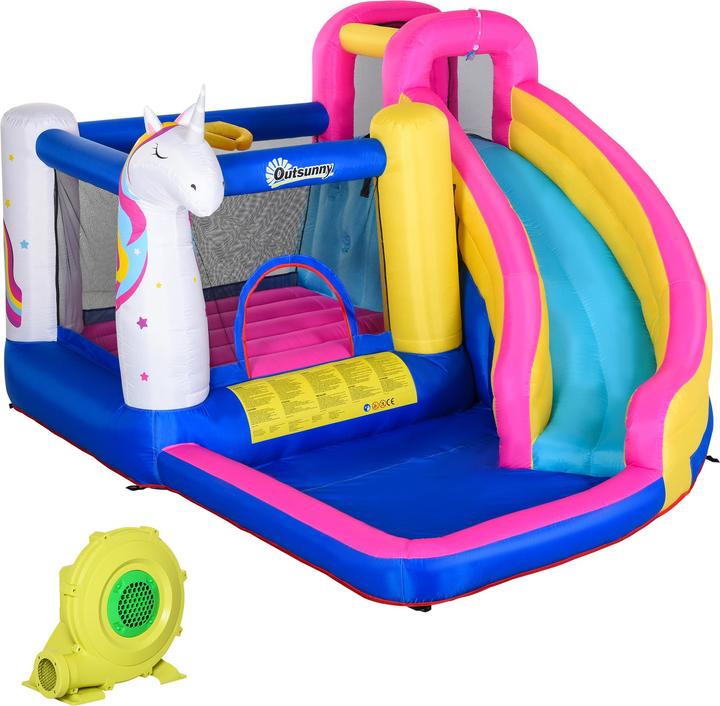 Actual product image Outsunny Children's bouncy castle