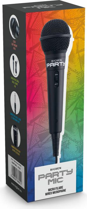 Actual product image Bigben Karaoke microphone, wired