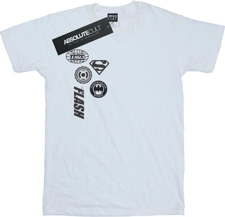 Produktbild Justice League Icons Cluster TShirt (3XL)
