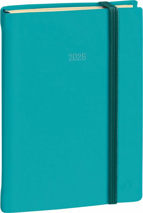 Image du produit Agenda Minis. Prest. Silk 2025 286578Q 1W/2S turquoise ML 16x24cm (16 x 24 cm, Anglais)