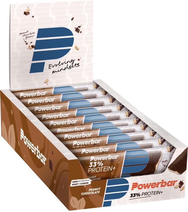 Produktbild Powerbar Protein Plus 33% (Erdnuss, Schokolade, 10 Stk., 900 g)