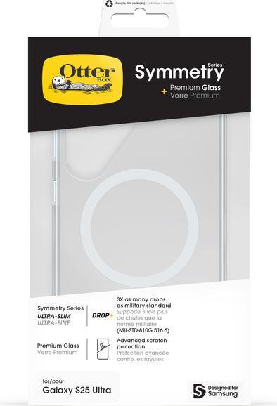 Actual product image OtterBox Symmetry Clear mit Magnets + Premium Glass (Samsung Galaxy S25 Ultra)
