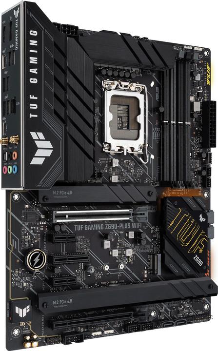 Image du produit ASUS TUF GAMING Z690-PLUS WIFI (LGA 1700, Intel Z690H, ATX)