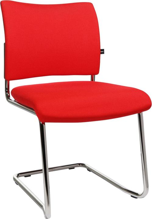 Produktbild Topstar Freischwinger SEAT POINT, Netz oder Polster, ohne Armlehnen, stapelbar, im 2er-Set