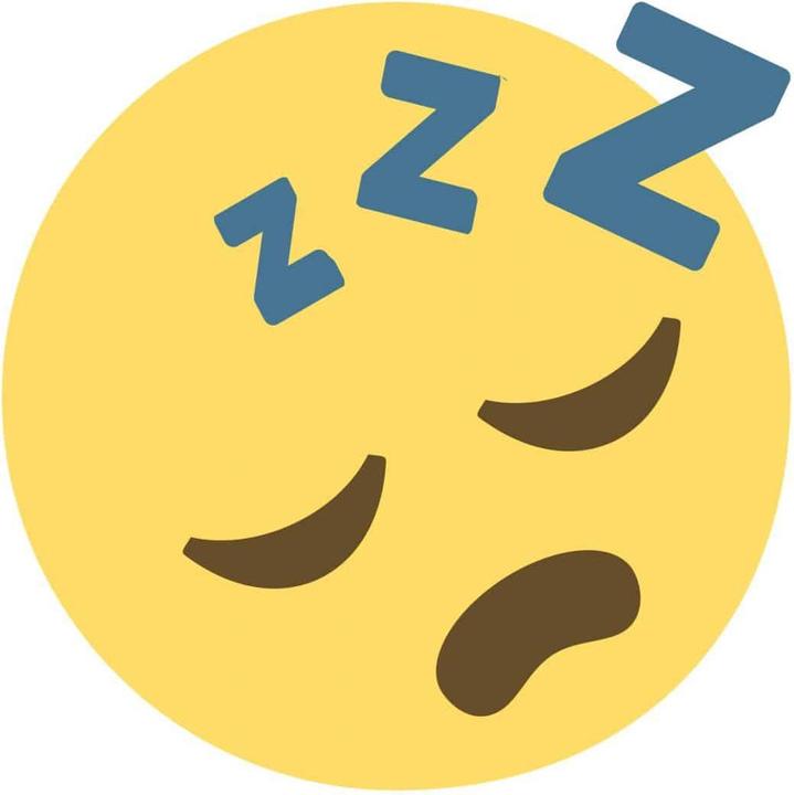 Produktbild Emojione Emoji Sleeping Face (40 x 40 cm)