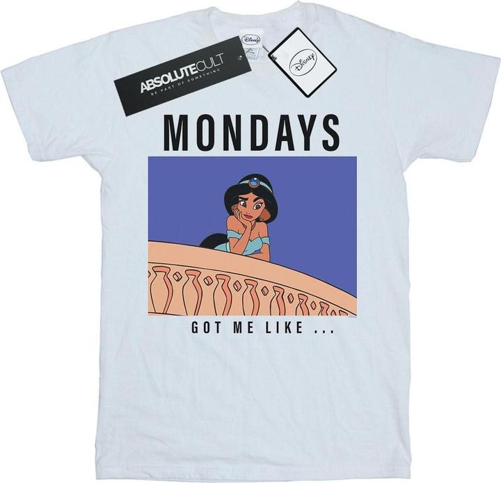 Disney Princess Jasmine Mondays Got Me Like TShirt Mädchen