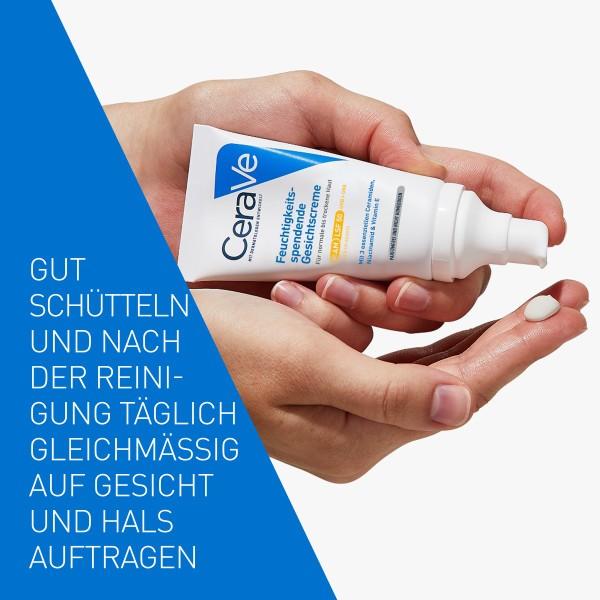Produktbild CeraVe Moisturizing Facial Lotion (52 ml, 24h Creme, SPF 50)