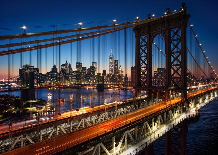 Actual product image Grafika Puzzle 500 pieces Brooklyn Bridge, Manhattan, New York (500 pieces)