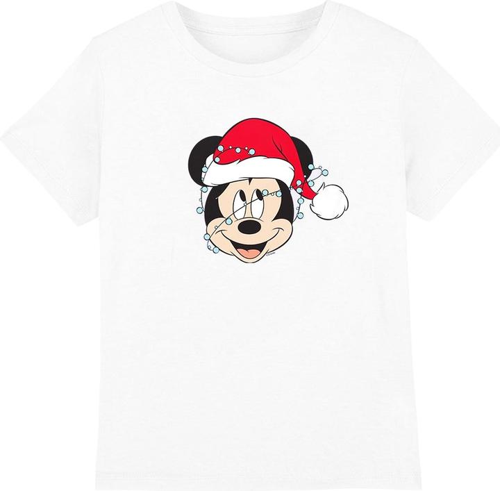 Immagine prodotto Disney Maglietta Topolino Impacco di Luci di Natale Bambini (128)
