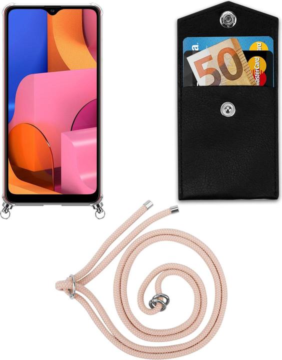 Produktbild Cadorabo TPU Handy Kette SILBER Cover