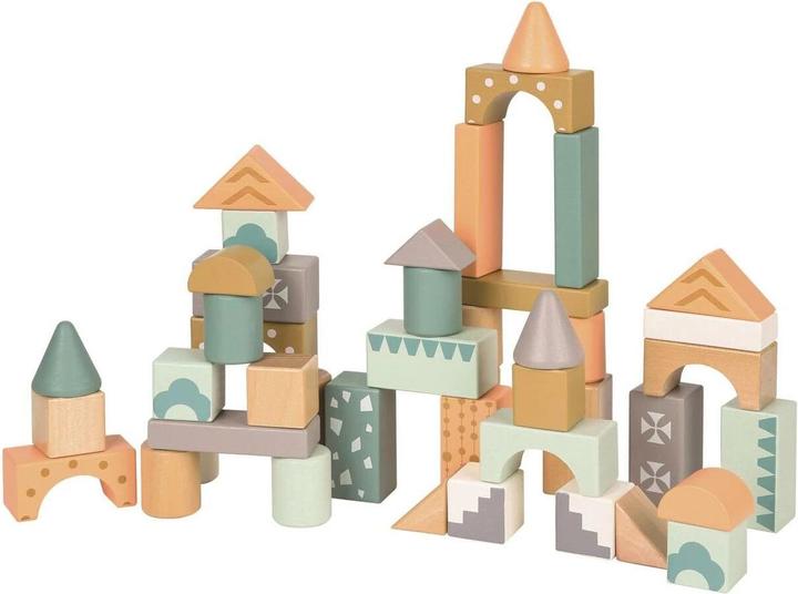 Image du produit Spielba Briques en bois 100 pièces