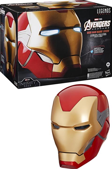 Produktbild Hasbro Avengers: Endgame Marvel Legends Elektronischer Helm Iron Man Mark LXXXV