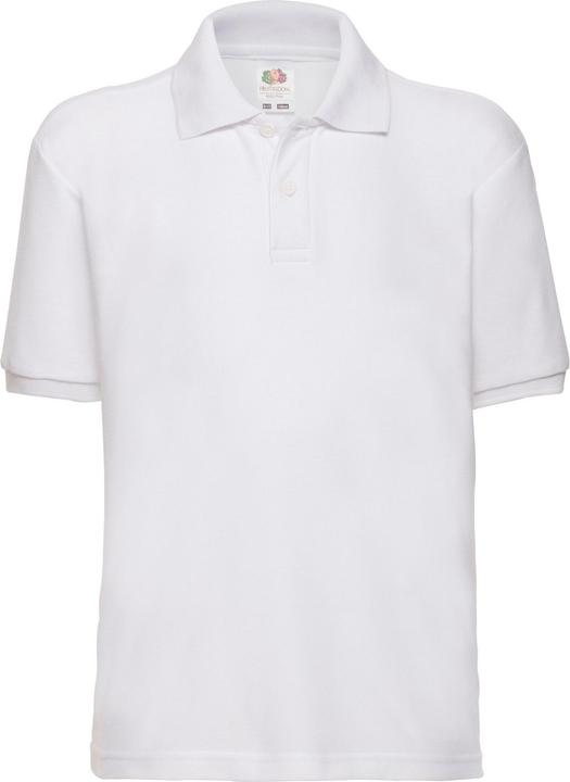 Actual product image Fruit of the Loom Childrens/Kids 65/35 Pique Polo Shirt (104)