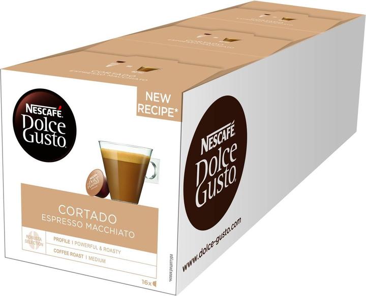 Produktbild Nescafé Dolce Gusto Cortado Espresso Macchiato (16 x Port.)