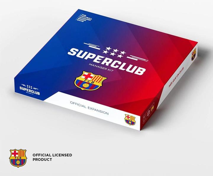Immagine prodotto Superclub FC Barcellona - Kit da manager (Inglese)