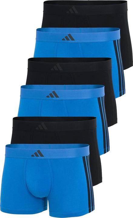 Produktbild adidas 6er Pack Active Flex Cotton 3 Stripes Retro Short / Pant (L, 6er Pack)