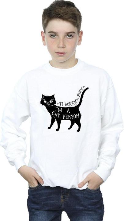 Actual product image Disney Boys Hocus Pocus A Cat Person Sweatshirt (128)