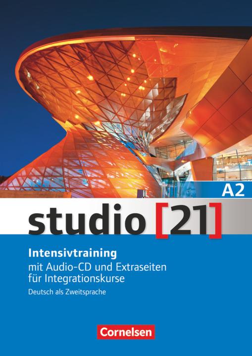 Actual product image studio 21 A2. Gesamtband. Intensivtraining mit Audio-CD und Extraseiten für Integrationskurse (German, Gunther Weimann, Rita Maria von Eggeling, 2015)