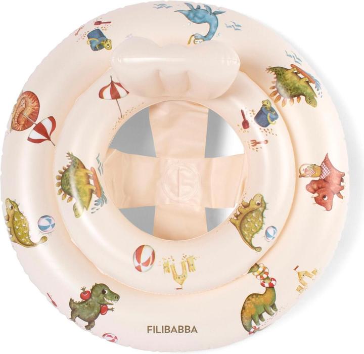 Actual product image Filibabba Schwimmring Baby Alfie Dino Beach