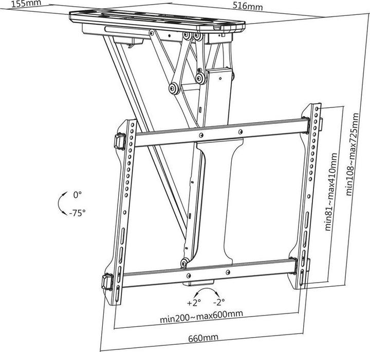 Image du produit Xantron DEHA-600E (Plafond, 70", 35 kg)