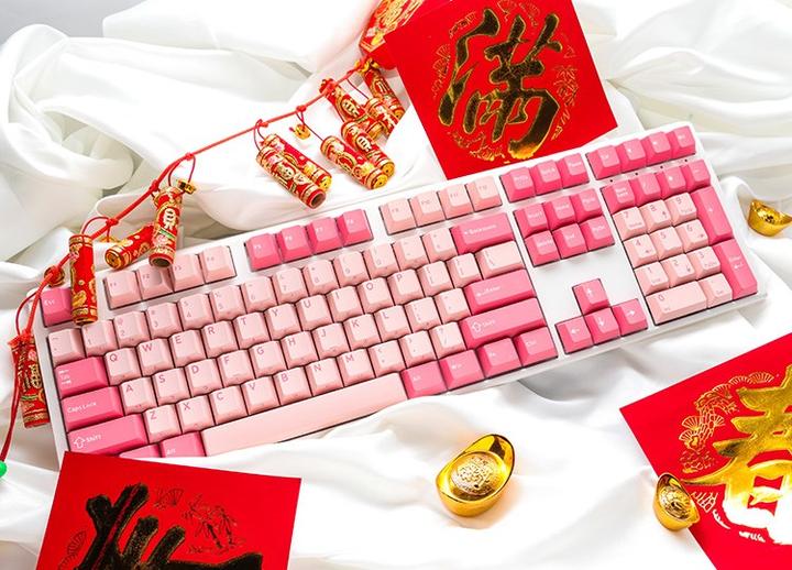 Immagine prodotto Ducky Uno 3 Rosa Gossamer (US, Cablato)