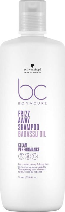 Schwarzkopf Professional BC Bonacure Frizz Away Shampoo (1000 ml, Flüssiges Shampoo)