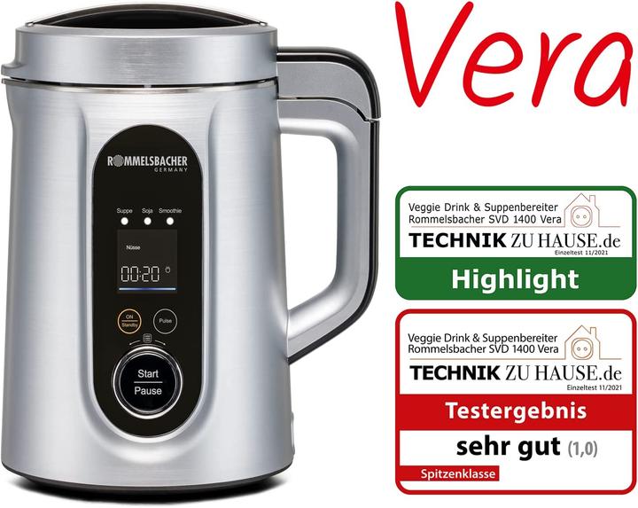 Actual product image Rommelsbacher Soup Veggi Drink Maker SVD 1400 (1400 W)