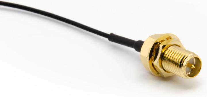 Actual product image Purecrea WLAN antenna with 20cm cable and Ipex K connector (Wi-Fi)
