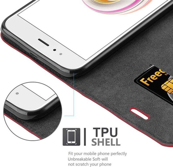 Productafbeelding Cadorabo Boek Onzichtbare Magneethoes (Xiaomi Mi A1, Xiaomi Mi 5X)