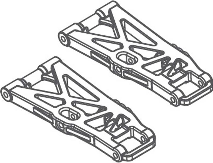 Produktbild Absima Querlenker hinten (2)