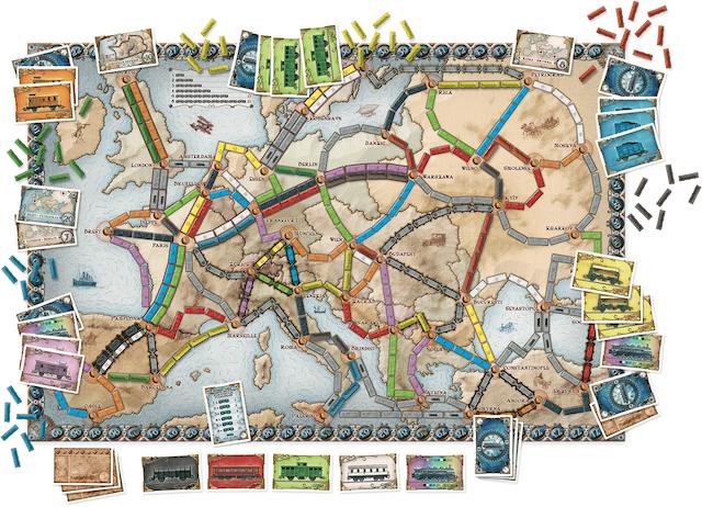 Image du produit Asmodée Ticket to Ride : Europe (Anglais)