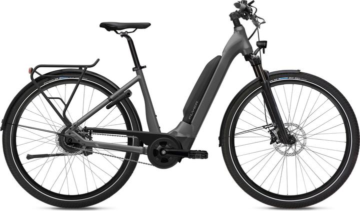 Flyer E-Bike Upstreet5 5.40 Panasonic GX Power Plus 75Nm/630Wh/36V Comfort 28 Zoll Anthracite Gloss (55 cm)