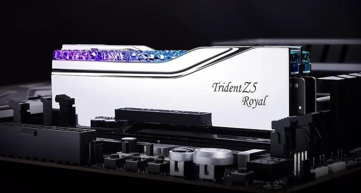 Immagine prodotto G.Skill TRIDENT Z5 ROYAL RGB DDR5 2X32GB 6000MHZ CL28 NEO F5-6000J2836G32GX2-TR5NS (2 x 32GB, 6000 MHz, RAM DDR5)