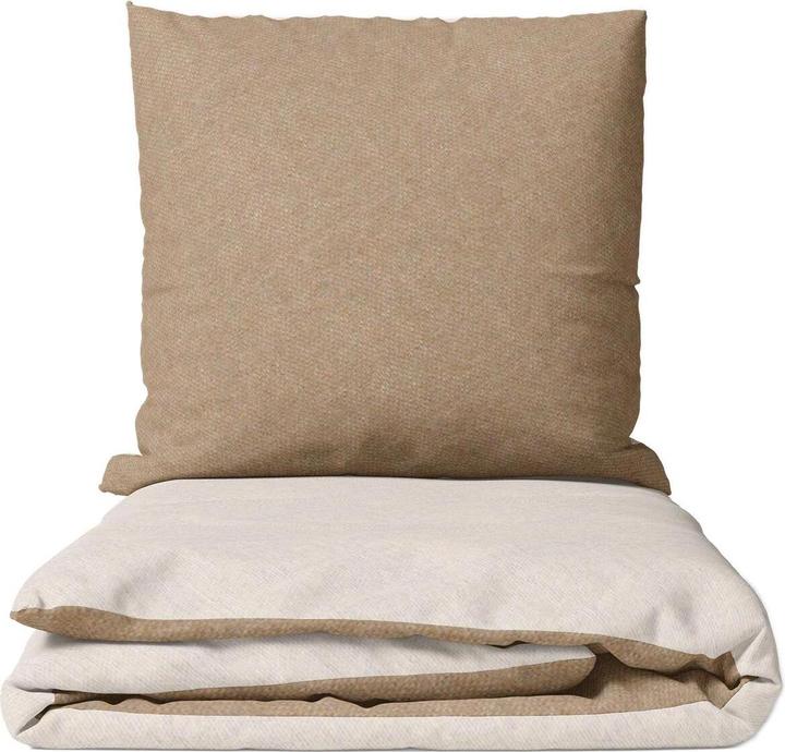 Actual product image Traumschlaf Melangebiber (Bedding set, 155x220 cm + 80x80 cm)