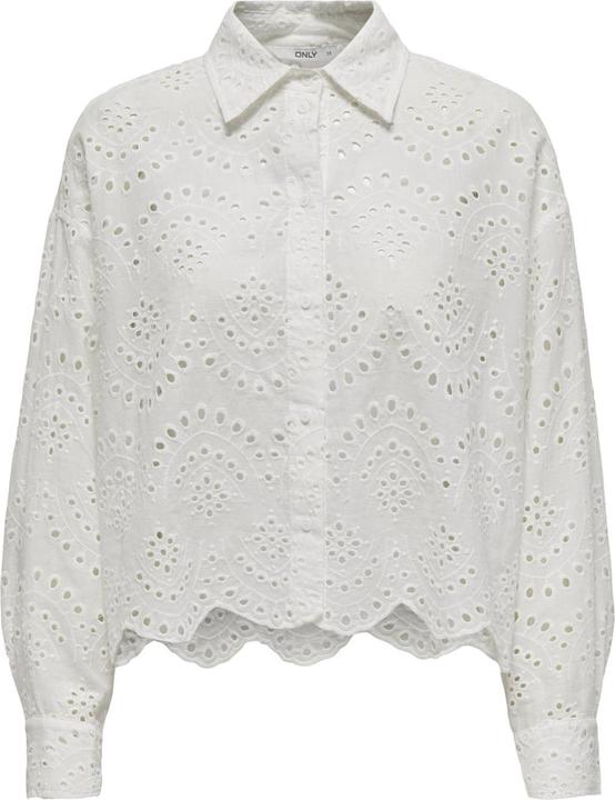 Image du produit Only Coupe décontractée Col chemise Manches avec bouton Épaule basse Chemise (S)