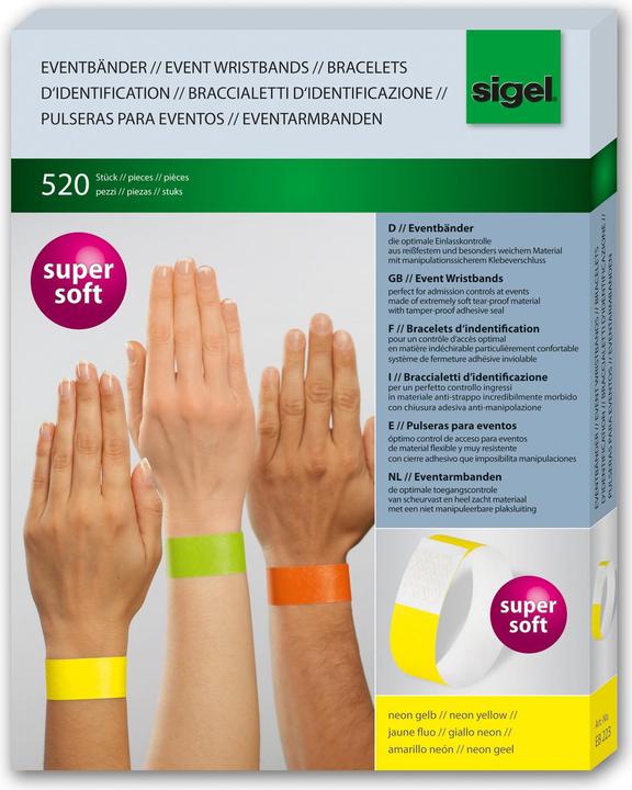 Produktbild Sigel Eventbänder Super Soft (25 mm)