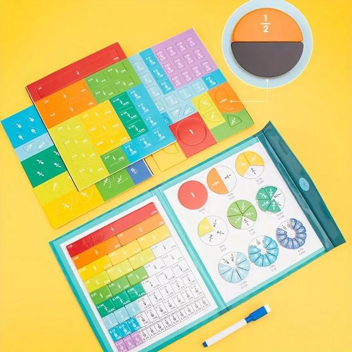 Actual product image The Toy Company Fractions, Maths toys
