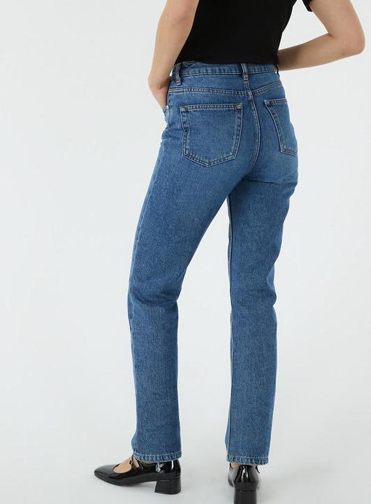 Produktbild La Redoute Collections High-Waist-Jeans (38)