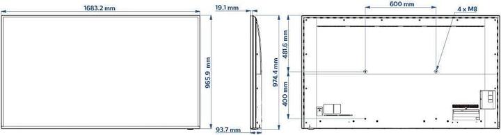 Immagine prodotto Philips 58BFL2114/12 (3840 x 2160 pixel, 58")