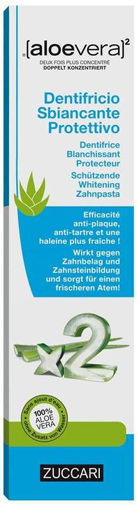 Actual product image Zuccari Dentifricio aloe vera (100 ml)